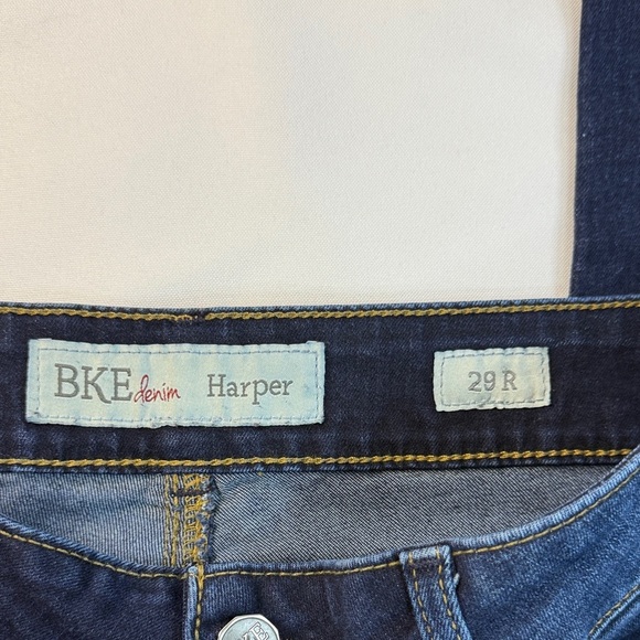 BKE Women's Midnight Blue Skinny Jeans - Picture 6 of 8